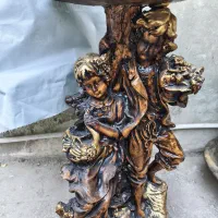 مجسمه گچی زن و شوهر