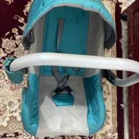 گهواره چوبی نوزاد قابلیت تکان دادن وکریر|کالسکه و لوازم جانبی|ایرانشهر, |دیوار