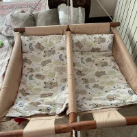 گهواره فلزی دوقلو