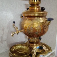 سماور برنجی