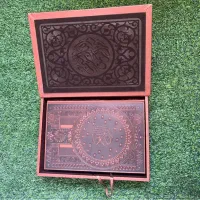 کتاب قرآن و جا جلدی چرم