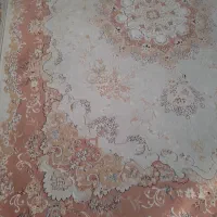 فرش کرم گل برجسته دو عدد ۱۲ متری ویک عدد۹ متری