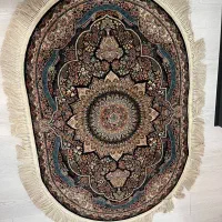 ست فرش ۹، ۱.۵ و ۱ متری دستبافت گونه سرمه ای رنگ|فرش|تهران, شهر زیبا|دیوار