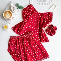 لباس خواب ساتن سه تیکه|لباس|تهران, تسلیحات|دیوار