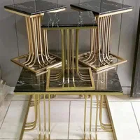 میز عسلی و جلو مبلی پایه فلزی استیل مدل نخلی|مبلمان خانگی و میز عسلی|آفتاب, |دیوار