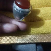 انگشتر نقره رکاب دست کار استاد صدوقی
