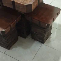 میز و صندلی چوبی|کافی‌شاپ و رستوران|نسیم‌شهر, |دیوار