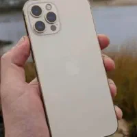 ایفون ۱۲پرومکس طلایی بدون هیچ خط وخش حافظه ۲۵۶گیگ