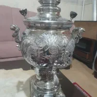 سماور گازی البرز قلمکاری شده