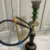 قلیان برنجی و چوب سرخ اعلا|کلکسیون و سرگرمی|مشهد, نیروی هوایی|دیوار