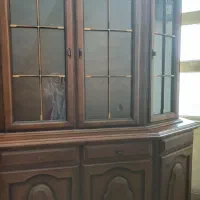 بوفه چوب گردو تمیز واب کش کنار سینک فروش فوری ف|بوفه، ویترین، کنسول|تهران, تهرانپارس غربی|دیوار