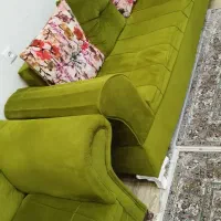 نیم ست به همراه جلو مبلی|مبلمان خانگی و میز عسلی|سلماس, |دیوار