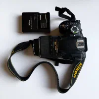 دوربین نیکون D3100 درحدنو با لنز 18-55