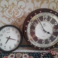 ساعت دیواری بزرگ دو عدد