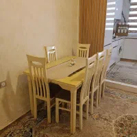 مبل و جلو مبلی و بوفه و میز غذا و میز تلفن