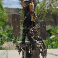 3عدد اکشن فیگور رزینی با کیفیت بالا و تو پر