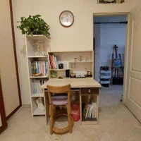 تخت ویترین دار به علاوه میز تحریر و کمد|تخت و سرویس خواب|تهران, آسمان|دیوار