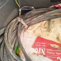 کابل برق چهار رشته آلومینیوم 4در 25 به متراژ 72