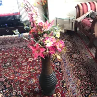 گل با گلدان|گل مصنوعی|کرمانشاه, |دیوار