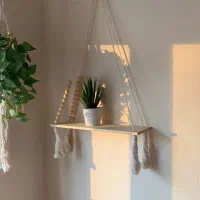 شلف های مکرومه|کتابخانه، شلف، قفسه‌های دیواری|بروجرد, |دیوار