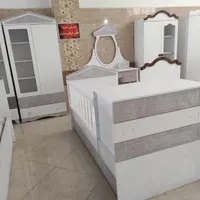 تولید کننده انواع تخت و کمد نوزاد نوجوان|اسباب و اثاث بچه|اردبیل, |دیوار