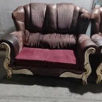 مبل چرم پارچه