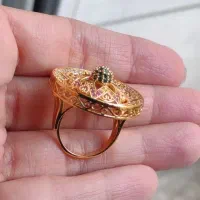 یک عددانگشتر خلیجی و دوعدد بنگل از برند ژوپینگ|بدلیجات|اسلام‌شهر, باغ فیض|دیوار