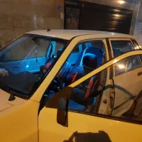 فروش پراید سفید۸۷ شاسی سالم|خودرو سواری و وانت|ملایر, |دیوار