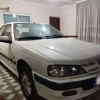 پژو پارس سال ۹۶ سفید بدون رنگ و خط|خودرو سواری و وانت|دابودشت, |دیوار