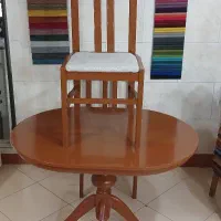میزناهارخوری ۲ نفره لهستانی راش|میز و صندلی غذاخوری|کرج, برغان|دیوار