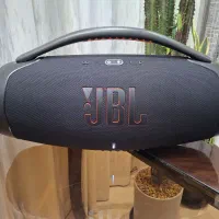 جی بی ال jbl bom box 3 در حد نو ۳ ماه خریداری شده