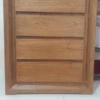 سرویس خواب چوبی در حد نو|تخت و سرویس خواب|بردسکن, |دیوار