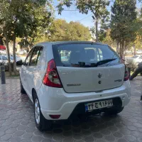 رنو ساندرو اتوماتیک سفید مدل ۹۶|خودرو سواری و وانت|اصفهان, فرح آباد|دیوار