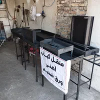منقل کبابی قوی و ضخیم باربیکیو هیزمی|اجاق گاز و لوازم برقی پخت‌وپز|رشت, هلال احمر|دیوار