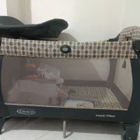 پارک و تخت و گهواره نوزادی هردو تاشو