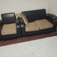 مبل راحتی تمام چرمی هفت نفره