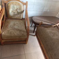 مبل تمام چوب راش|مبلمان خانگی و میز عسلی|خرم‌آباد, |دیوار