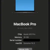 لپ تاپ اپل مک بوک پرو Macbook Pro|رایانه همراه|تهران, مهران (سیدخندان)|دیوار