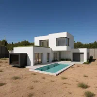 زمین دیوار کشی مسکونی با پروانه ساخت