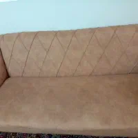 مبل 7نفره کولر آبی بزرگ و میز تلویزیون|مبلمان خانگی و میز عسلی|علیآباد کتول, |دیوار