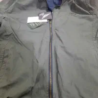 کاپشن اصلی چیپ دورو سبز رنگ و سورمه ای سایز۴ایکس