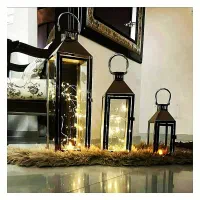 فانوس کنار سالنی سه تیکه رنگ سیلور|لوستر و چراغ آویز|بوشهر, |دیوار