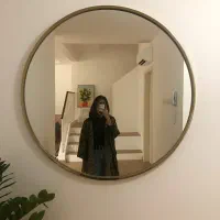 آینه گرد ژیپو|آینه|ایلام, |دیوار