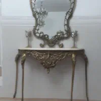 اینه شعمدان برنجی