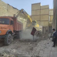 خاکبرداری لودر بیل مکانیکی .تخریب اجرای گودپیکور