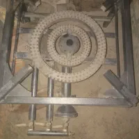 اجاق گاز سه شعله بزرگ پروفیل قوی ویک‌ اجاق دو شعله