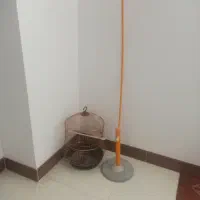 قفس‌گرد‌همراه‌با‌پایه