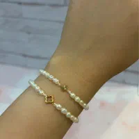 دستبند و انگشتر ونکلیف با مروارید|جواهرات|تهران, شاهین|دیوار