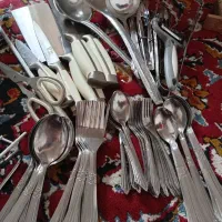 قاشق چنگال چاقو کاسه و