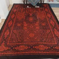 رو فرشی کش دار قرمز